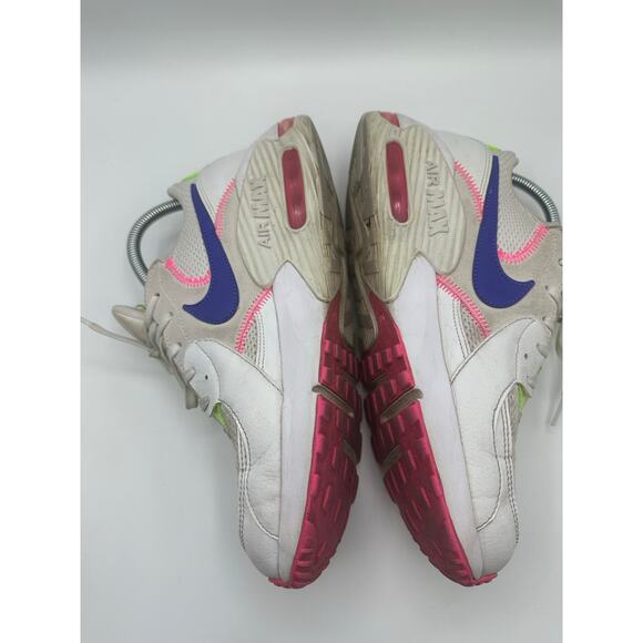 Nike Air Max Excee Women’s Sz 10 White Indigo Pink GUC - Picture 6 of 9